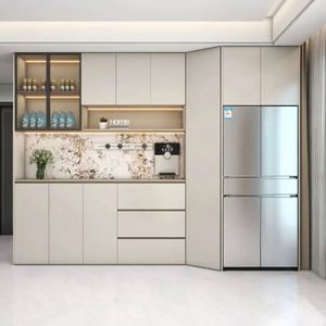 Luxury Customized Size Solid Wood <b>Sideboard</b> Restaurant Furniture Made From Environmentally Protected Materials - Product Image 6