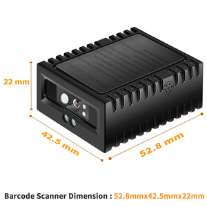 Công nghiệp cố định gắn nhúng máy quét mã vạch mô-đun Đầu đọc mã vạch với 1D/2D QR chai tái chế máy đảo ngược - Product Image 5