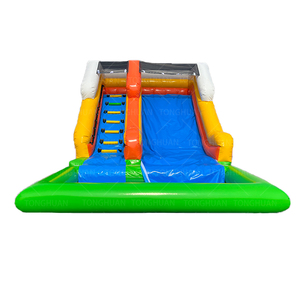 Thiết kế mới khổng lồ Land <span class=keywords><strong>Inflatable</strong></span> công viên nước trượt đầy màu sắc nước Trampoline công viên tùy chỉnh <span class=keywords><strong>Inflatable</strong></span> Bouncer SLIDES cho trẻ em - Product Image 6
