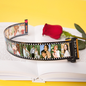 Vigreat <span class=keywords><strong>foto</strong></span> <span class=keywords><strong>personalizada</strong></span> <span class=keywords><strong>Spotify</strong></span> código llavero 6 colores Hd impresión impermeable rollo de película llavero - Product Image 6