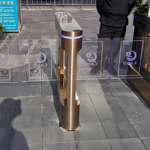 שער מחסום נדנדה לבקרת כניסה ויציאה של הליכונים ונוסעים במרכז כושר GYM - Product Image 3