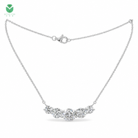 Collier pendentif en diamant de laboratoire de qualité supérieure Better Star DEF Color VVS Clarity Brilliant Cut, certifié IGI, or 10K 14K 18K, luxe