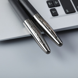 Hot Selling Soft <b>Rubber</b> Grip <b>Matte</b> Twist Metal Ballpoint Pen Custom Laser Engraved Logo Luxury Business Office Promotional Gift - Product Image 3
