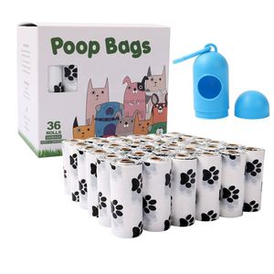36 rouleaux de sacs à crottes pour chien les mieux notés, sacs à crottes biodégradables avec porte-sacs à crottes personnalisés pour chiens - Product Image 5