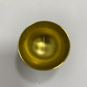 Semisfera in Ottone, Mezza Sfera in Rame - Product Image 4