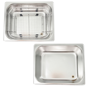 Pulitore a Ultrasuoni 10L 120W 40KHZ con Timer e Funzione di Riscaldamento per Dispositivi Medici e Parti Metalliche - Product Image 3