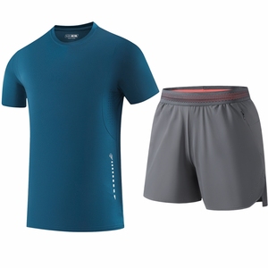 Nuevo Conjunto de Camiseta de Verano de Seda Helada para Hombre y Mujer, Absorbente de Humedad, Antitranspirante, Antibacteriano, de Manga Corta - Product Image 4