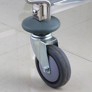 맞춤형 사이즈 스테인리스 베이커리 트롤리 빵 냉각 랙 트롤리 베이킹 팬 트레이 카트 트롤리 - Product Image 6