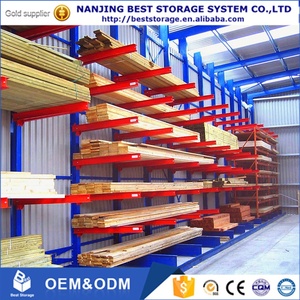 भंडारण गोदाम उपकरण कैंटिलीवर औद्योगिक पाइप रैक भारी शुल्क रैकिंग - Product Image 6