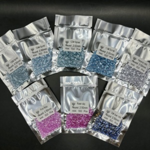 Bán buôn rực rỡ cắt <span class=keywords><strong>Cubic</strong></span> <span class=keywords><strong>Zirconia</strong></span> chất lượng tuyệt vời đối với trang sức làm loạt các bao gồm Red vàng thạch anh tím 1000 cái/túi - Product Image 3