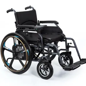 Opvouwbare Rolstoelen Draagbare Lithium Batterij Uitgeschakeld Gemotoriseerde Opvouwbare Power Rolstoel Elektrisch Voor Gehandicapten