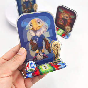 Vente en gros NASNAK SJB-2027 – Présentoir de bureau transparent en acrylique 3D lenticulaire, motif dessin animé, support photo, mascotte - Product Image 3