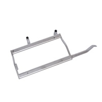 Support de pot d'échappement droit en alliage d'aluminium pour boîte latérale de moto CFMOTO 800MTX, cache d'échappement latéral