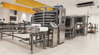 Machine de congélation spirale automatique industrielle IQF pour la transformation de la viande, des fruits de mer, de la volaille et des aliments surgelés