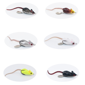 Señuelo <span class=keywords><strong>de</strong></span> ratón suave <span class=keywords><strong>de</strong></span> <span class=keywords><strong>rata</strong></span> flotante <span class=keywords><strong>de</strong></span> agua dulce <span class=keywords><strong>de</strong></span> <span class=keywords><strong>cola</strong></span> larga <span class=keywords><strong>de</strong></span> plástico con lentejuelas - Product Image 3