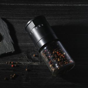 Ensemble moulin à poivre et moulin à sel manuel réglable, outils de cuisine neufs en gros, moulin à poivre en céramique - Product Image 5