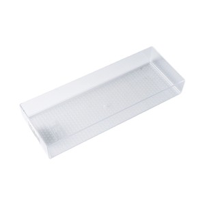<b>Kitchen</b> Drawer Organizer Plastic <b>Storage</b> <b>Box</b> Rectangle Uncapped Stackable For Cutlery Bowl Chopstick Desktop Organization - Product Image 5
