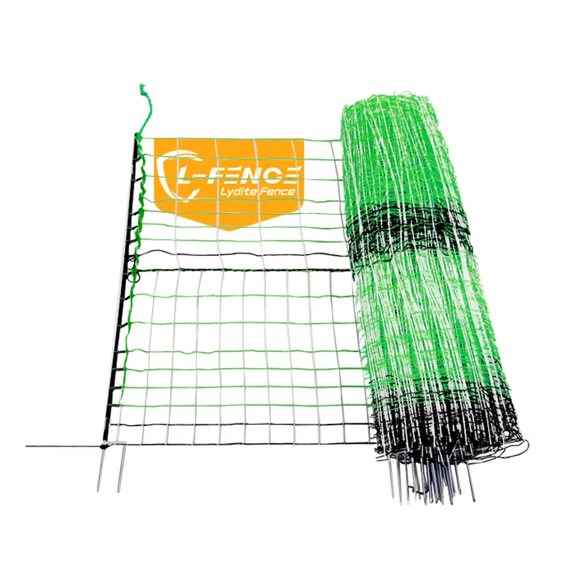 Lydite OEM 120cm גובה פלסטיק לרשת עופות חשמלי גדר רשת עוף