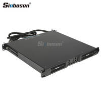 Amplificateur de puissance numérique de classe D 1U 3000W, audio professionnel, 4 canaux