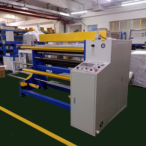 Machine de découpe et de rembobinage à chaud et à froid Zhenfei, largeur 1600 mm, diamètre 500 mm, double usage pour dentelle, maille et tissu en nitrile - Product Image 1
