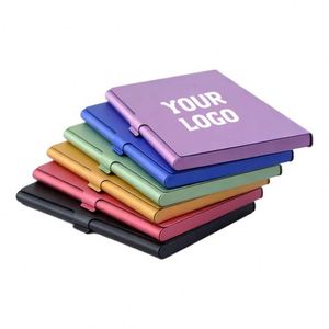Aluminum Business Name Holder Pocket Metal Bank Card Carrier Mental Credit Wallet Case for Men Women - Product Image 1