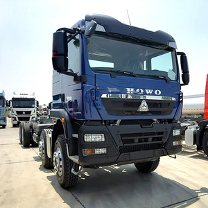 รถบรรทุกพื้นเรียบสำหรับงานหนัก Sinotruk Howo TX 6X4 351-450 แรงม้า ดีเซล ยูโร 5 เกียร์ธรรมดา สำหรับการขนส่งทางหลวง - Product Image 4