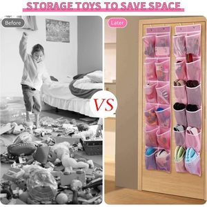 Over The Door <b>Shoe</b> Organizer 12 Pockets 2 Pack Foldable <b>Storage</b> For <b>Shoes</b> And Toys - Product Image 3