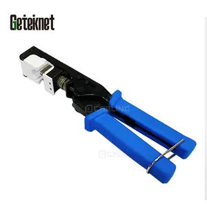 45 90 180 Winkel TYPE RJ45 ein-stoß-nach unten Geschwindigkeit modular hand Netzwerk Ende crimpwerkzeug für Keystone Jack