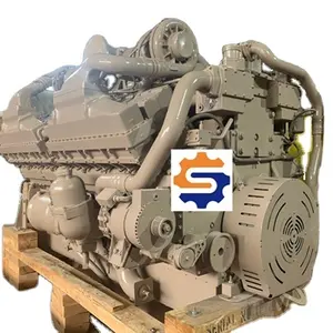 Inşaat çok silindirli komple dizel motor QSK60 dizel motor QSK60-C seri makine motorları BELAZ DAMPERLİ KAMYON