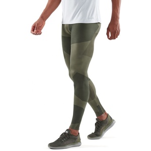 Leggings de Compresión Deportivos para Hombre, Diseño Personalizado, Camuflaje, Spandex/Poliéster, Cintura Elástica, Secado Rápido, para Gimnasio y Running - Product Image 3