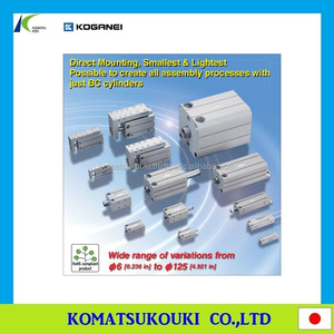 Cilindro de Jig Koganei Original de Japón, Serie C, Tamaño Estándar, Doble Acción, Tipo de Ajuste de Carrera, Cuerpo de Aluminio - Product Image 5