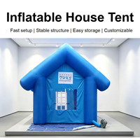 Tente gonflable personnalisée, abri gonflable extérieur à installation rapide pour événements et promotions
