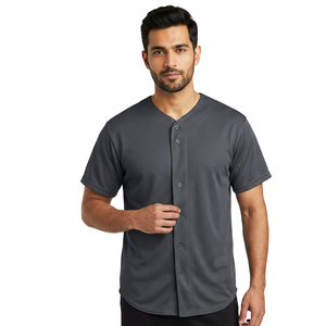 Vente en gros de maillots de baseball de haute qualité, confortables et respirants, uniformes de sports d'équipe avec impression par sublimation - Product Image 1