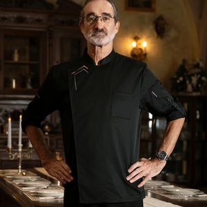Vêtements <span class=keywords><strong>de</strong></span> chef professionnels classiques pour usines laitières – <span class=keywords><strong>Veste</strong></span> <span class=keywords><strong>de</strong></span> chef ajustée personnalisable pour femme – Uniforme <span class=keywords><strong>de</strong></span> <span class=keywords><strong>cuisine</strong></span> long pour chef - Product Image 6