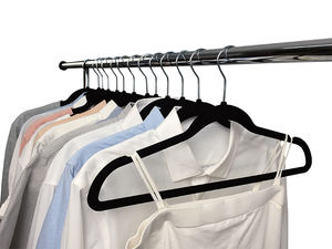 Cintres en velours pour enfants de petite <span class=keywords><strong>taille</strong></span> CHARISMA, antidérapants, qualité supérieure, cintres pour vêtements de bébé - Product Image 6