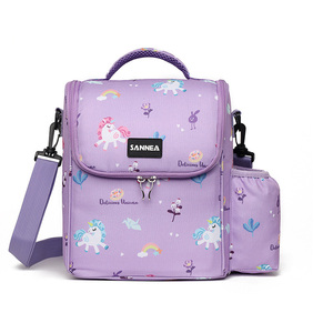 Sacs Isothermes Mignons à Imprimé Dessin Animé pour Enfant, Étudiant, Sacs <span class=keywords><strong>Pique</strong></span>-<span class=keywords><strong>nique</strong></span> Portables avec Bandoulière - Product Image 5