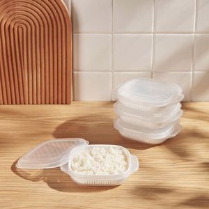 Lonchera Bento Japonesa de un Solo Compartimento, Apta para Microondas y Refrigerador, para Almacenamiento y Servicio de Alimentos - Product Image 2