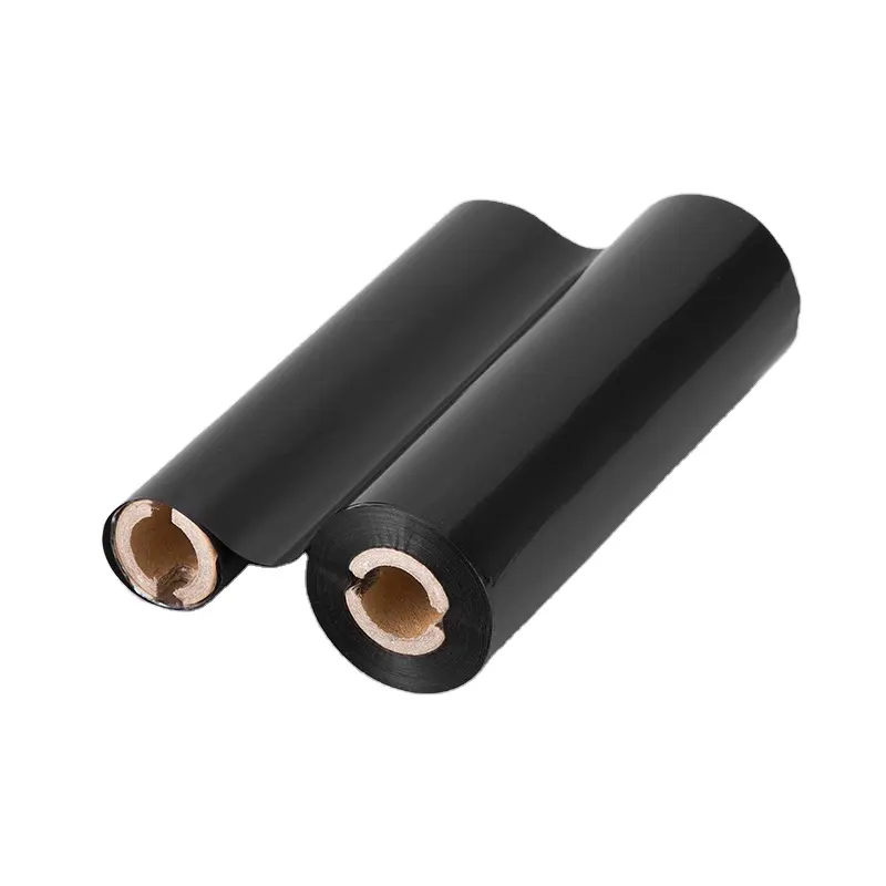 Lll Custom 12.7Mm Core 100Mm 90Mm 60Mm Dubbele Rolkern Zwart Ttr Thermische Overdracht Gemengd/Wassen/Hars Lint Voor Printer