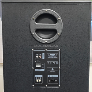 Enceinte DJ 150W double 12 pouces, grande enceinte TWS avec woofer puissant et double microphone sans fil IFeiGiftM 2255 pour fêtes, extérieur et maison - Product Image 4