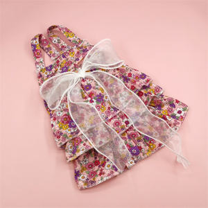 Meilleures ventes de produits pour chiens Robe à motifs floraux pour animaux de compagnie Vêtements pour chiens Simply She personnalisés - Product Image 6