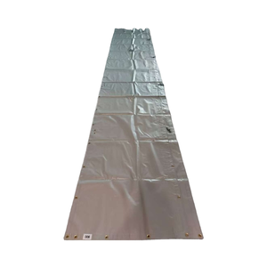 Precio al por mayor hecho en China Panel de barrera de ruido de sonido hecho de lona ignífuga de Pvc para control de sonido - Product Image 1