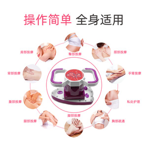 เครื่องนวดมือถือ Magic Star แบบสั่นสะเทือน มอเตอร์ไร้แปรงถ่าน ชาร์จผ่าน USB แบตเตอรี่ลิเธียม ปืนนวดขา - Product Image 3