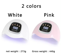 Lampe à ongles électrique X15max avec prise EU en plastique, source de lumière rouge UV/LED 6W, pour la thérapie automatique des ongles, vente en gros