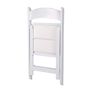 Chaise pliable de qualité supérieure <span class=keywords><strong>Wimbledon</strong></span> chaises de jardin chaise pliante événements en plastique rembourré résine mariage extérieur blanc Carton moderne - Product Image 6