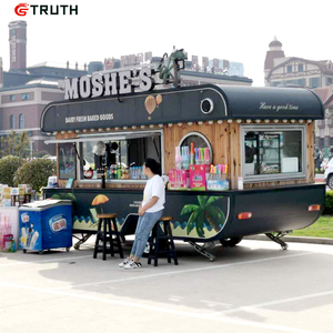 Gerobak Makanan/<span class=keywords><strong>Trailer</strong></span> Makanan Desain Vintage Outdoor Berbahan Bakar Bensin, Pengiriman Cepat dari Cina, Murah, untuk Dijual di AS - Product Image 2