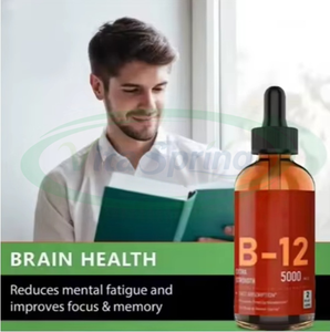 VitaSpring OEM Organic 5000 Mcg Vitamina <span class=keywords><strong>B12</strong></span> Gotas Líquidas Suplementos energéticos Vitamina <span class=keywords><strong>B12</strong></span> Líquida - Product Image 3