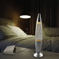 Projecteur LED universel clignotant avec prise USB en verre pour décoration intérieure contemporaine, entrée 5V, taille moyenne, pour usage en pièce.