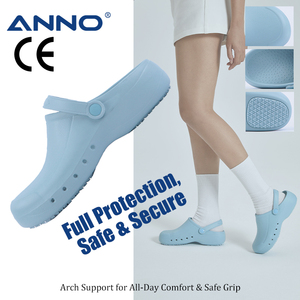 Sabots légers en EVA ANNO pour salle blanche avec semelle intérieure amovible, certifiés CE pour laboratoire scientifique - Product Image 1