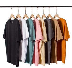 High Quality 180gsm 220gsm 240gsm 260 Gsm T-Shirt Printing Custom Cotton Men Blank T Shirt <strong>Clothing</strong> <strong>Manufacture</strong> - Product Image 2