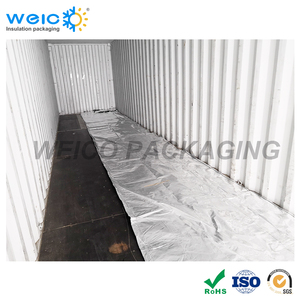 أغطية شحن حاويات باردة من ورق الألومنيوم، أغطية حاويات عازلة للحرارة من ورق الألومنيوم 20GP، أكياس أغطية حاويات - Product Image 2